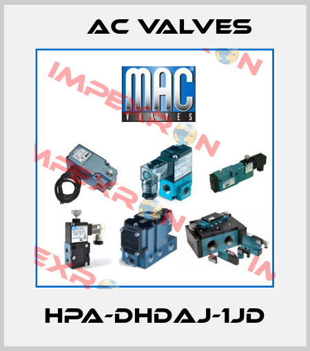 HPA-DHDAJ-1JD МAC Valves