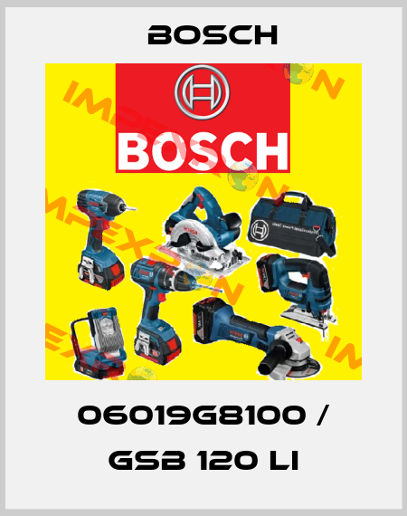 06019G8100 / GSB 120 LI Bosch