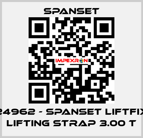 24962 - SpanSet Liftfix lifting strap 3.00 t SpanSet