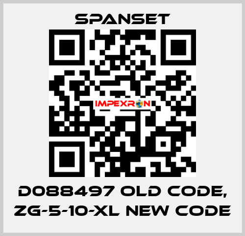 D088497 old code, ZG-5-10-XL new code SpanSet