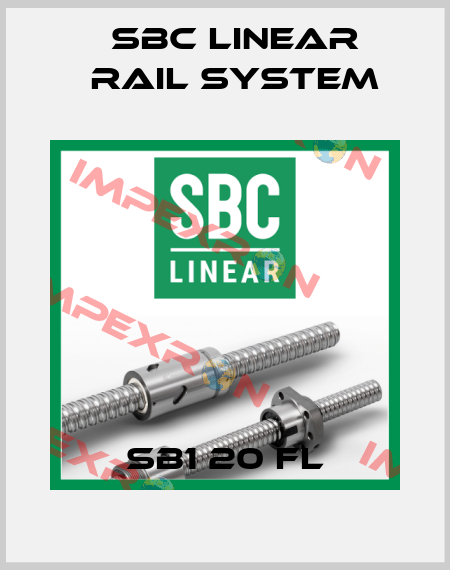 SB1 20 FL SBC Linear Rail System