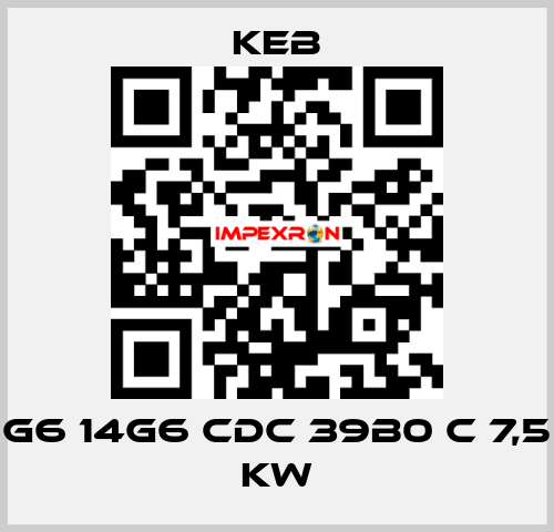 G6 14G6 CDC 39B0 C 7,5 kW KEB