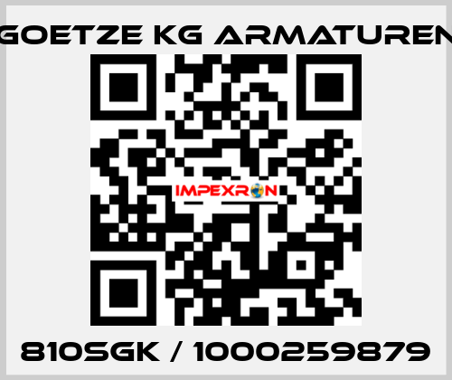 810SGK / 1000259879 Goetze KG Armaturen