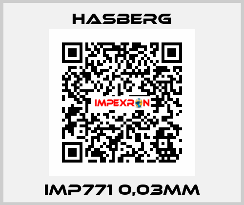 imp771 0,03mm Hasberg