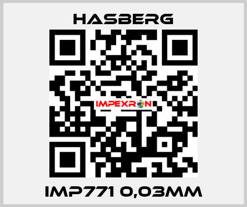 imp771 0,03mm Hasberg