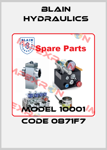 model 10001 code 0871F7 Blain Hydraulics