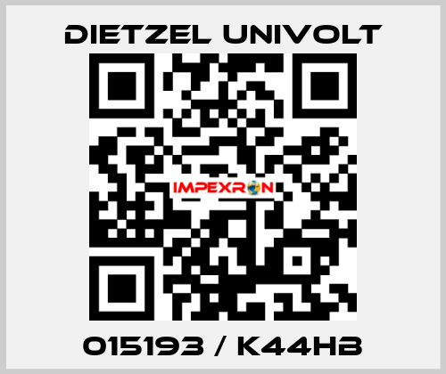 015193 / K44HB Dietzel Univolt