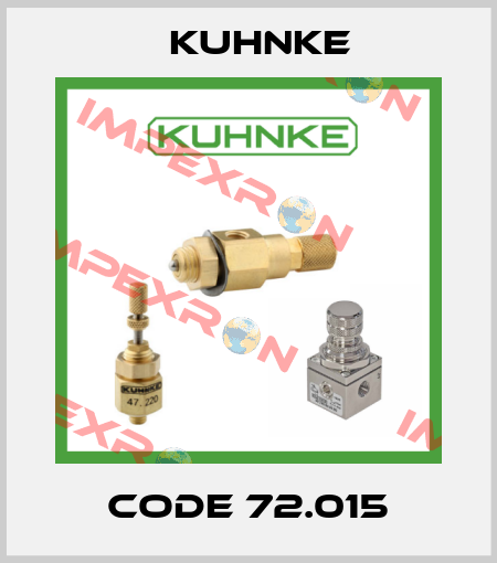 Code 72.015 Kuhnke