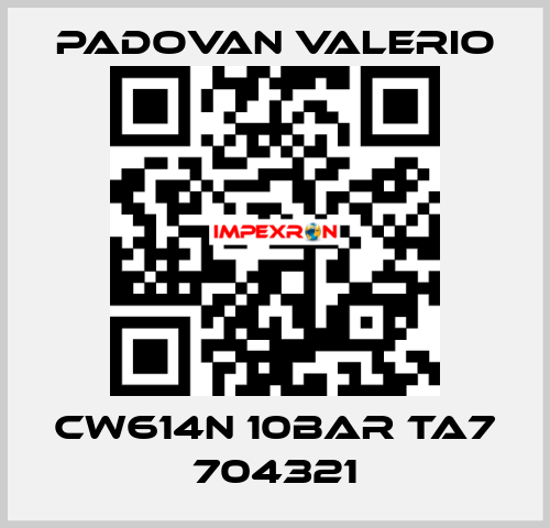CW614N 10BAR TA7 704321 PADOVAN VALERIO