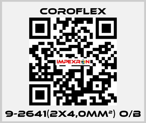 9-2641(2X4,0mm²) O/B COROFLEX