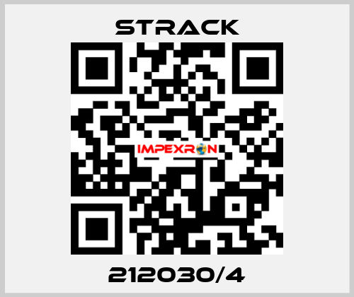 212030/4 Strack