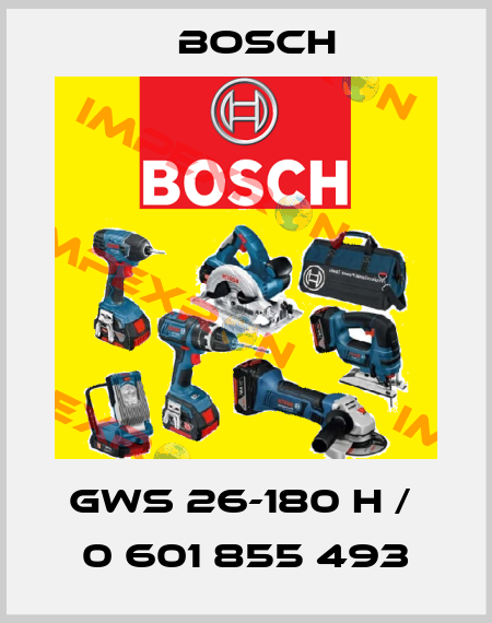 GWS 26-180 H /  0 601 855 493 Bosch