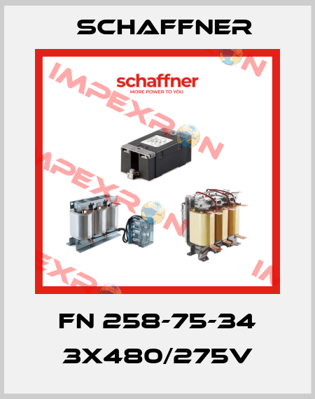FN 258-75-34 3x480/275V Schaffner