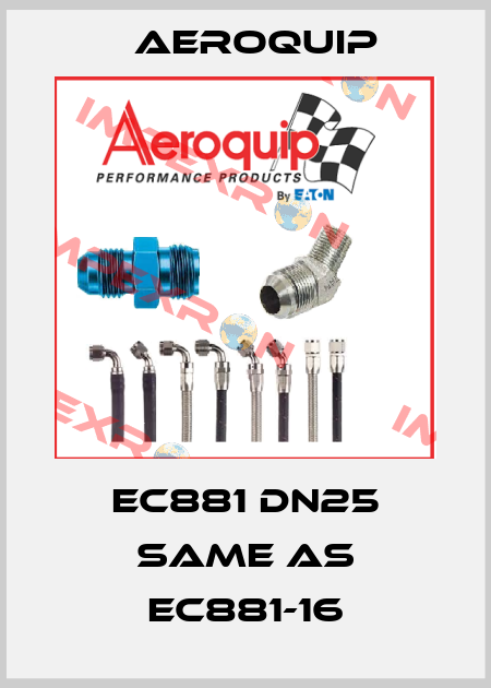 EC881 DN25 same as EC881-16 Aeroquip