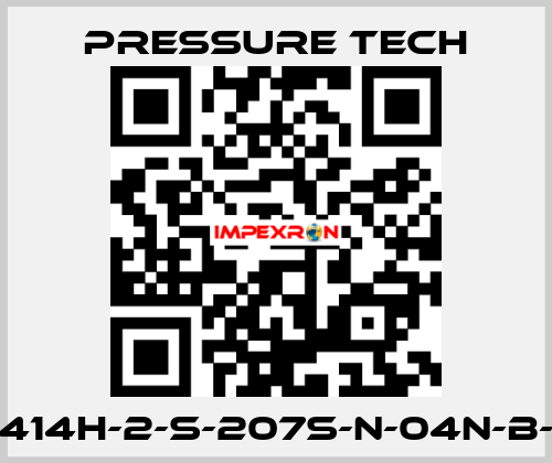 MF414H-2-S-207S-N-04N-B-SV Pressure Tech