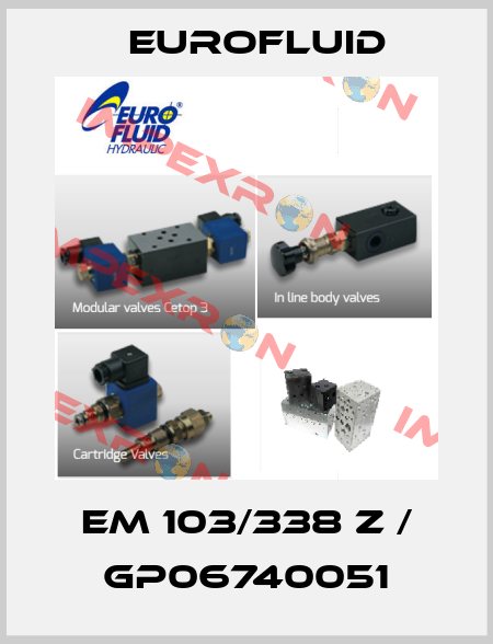 EM 103/338 Z / GP06740051 Eurofluid