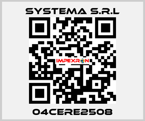 04CERE2508 SYSTEMA S.R.L