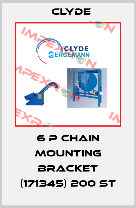 6 P chain mounting bracket (171345) 200 ST Clyde