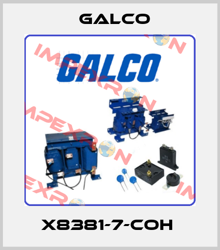X8381-7-COH  Galco