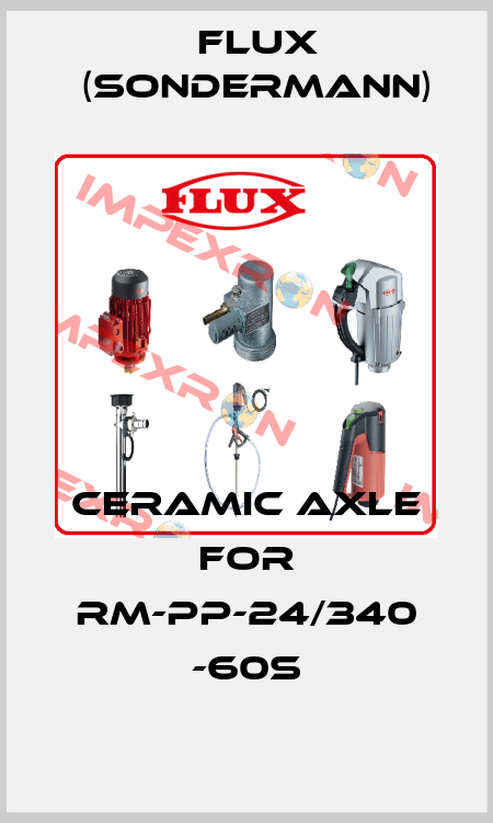 ceramic axle for RM-PP-24/340 -60S Flux (Sondermann)
