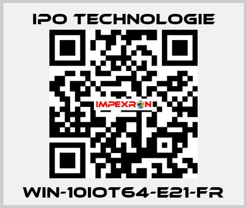 WIN-10IOT64-E21-FR IPO Technologie