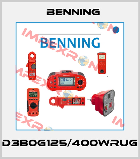 D380G125/400WRUG Benning