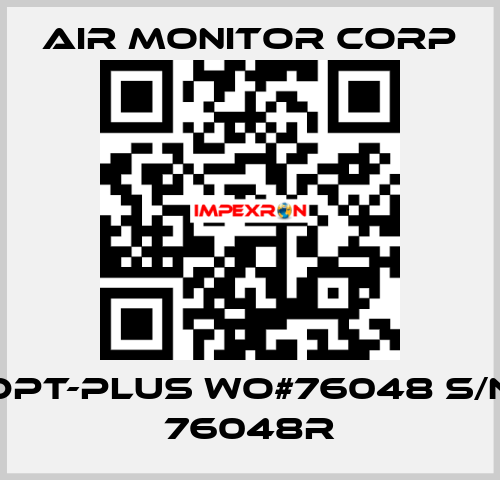 DPT-plus WO#76048 S/N 76048R AIR MONITOR CORP