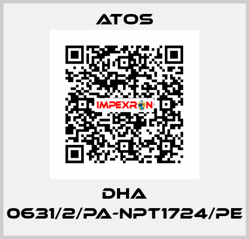 DHA 0631/2/PA-NPT1724/PE Atos