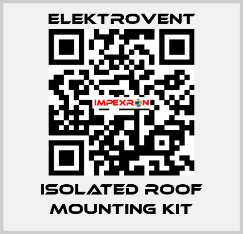 Isolated roof mounting kit ELEKTROVENT