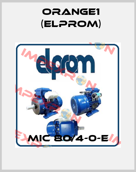MIC 80/4-0-E ORANGE1 (Elprom)