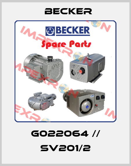 G022064 // SV201/2 Becker