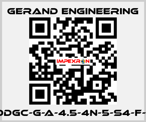 300DGC-G-A-4.5-4N-5-S4-F-B-0 Gerand Engineering