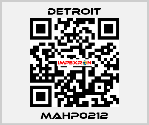 MAHP0212 Detroit