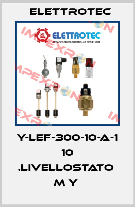 Y-LEF-300-10-A-1 10 .LIVELLOSTATO  M Y  Elettrotec