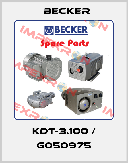 KDT-3.100 / G050975 Becker