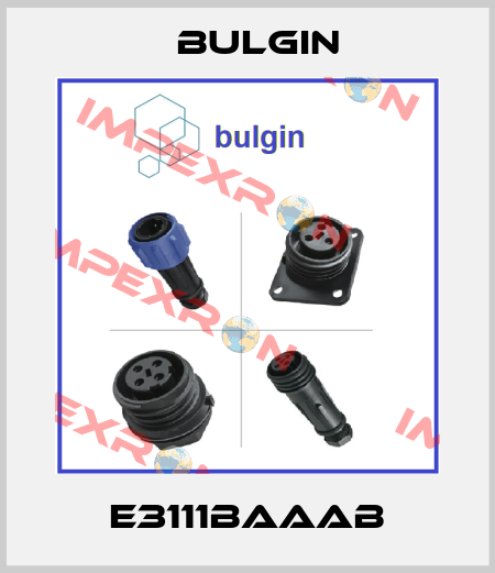 E3111BAAAB Bulgin