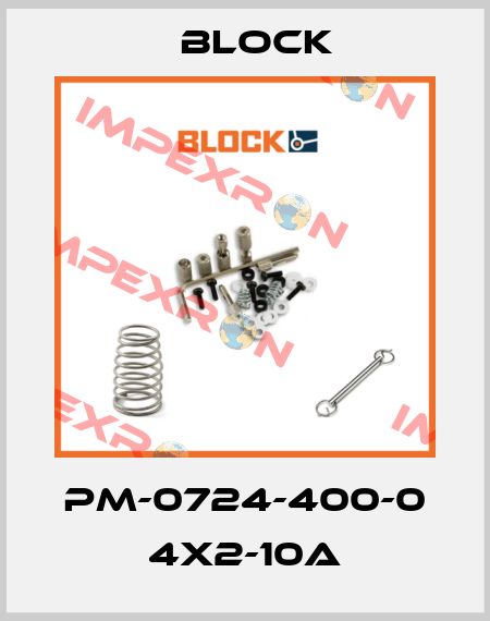 PM-0724-400-0 4X2-10A Block