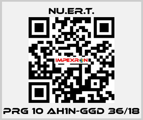 PRG 10 AH1N-GGD 36/18 NU.ER.T.