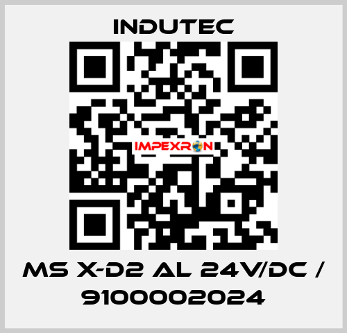 MS X-D2 AL 24V/DC / 9100002024 Indutec