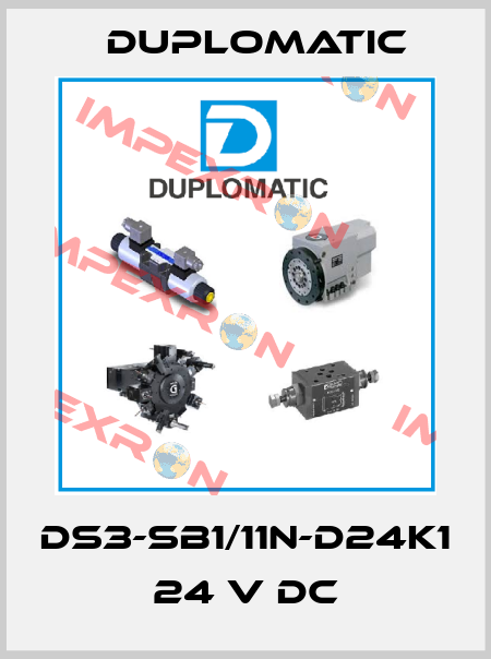 DS3-SB1/11N-D24K1 24 V DC Duplomatic