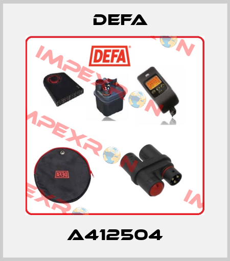 A412504 Defa