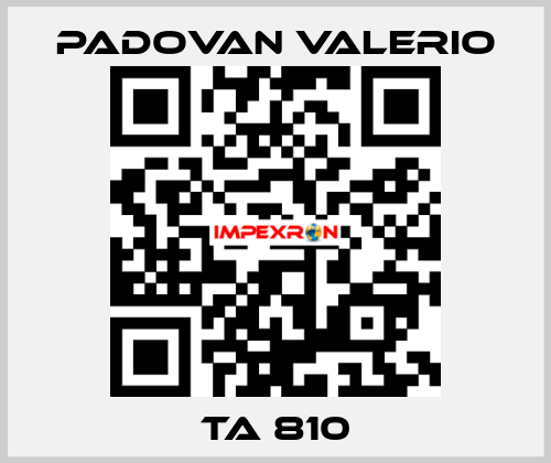 TA 810 PADOVAN VALERIO