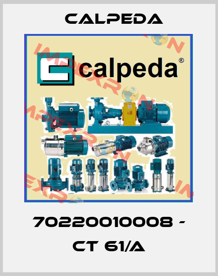 70220010008 - CT 61/A Calpeda
