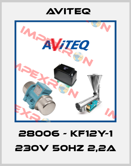 28006 - KF12Y-1 230V 50HZ 2,2A Aviteq