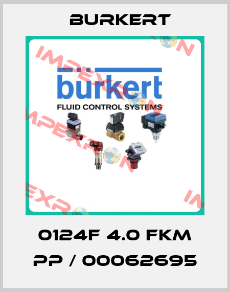 0124f 4.0 FKM PP / 00062695 Burkert