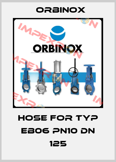 Hose for Typ EB06 PN10 DN 125 Orbinox