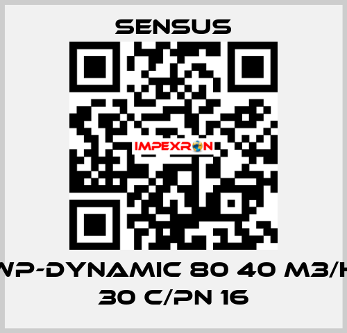 Wp-Dynamic 80 40 m3/h 30 c/PN 16 Sensus