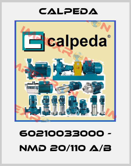 60210033000 - NMD 20/110 A/B Calpeda
