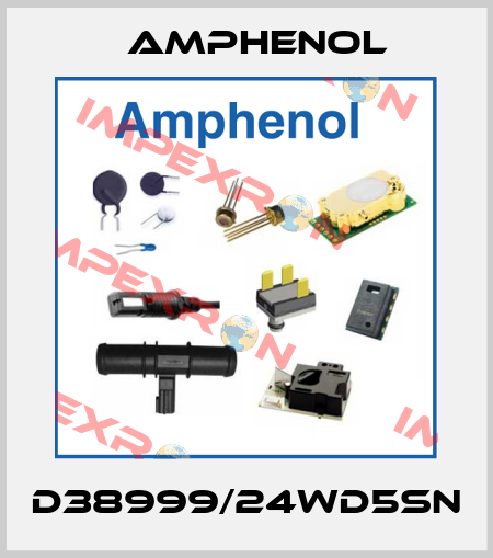 D38999/24WD5SN Amphenol
