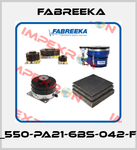 FA_550-PA21-6BS-042-FDX Fabreeka